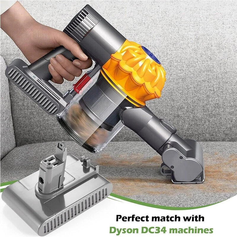 Batteria 6,8 AH per Dyson DC31 DC34 DC35 DC44 DC45 Animal Sony Cell batteria di ricambio tipo B - Immagine 4 di 4