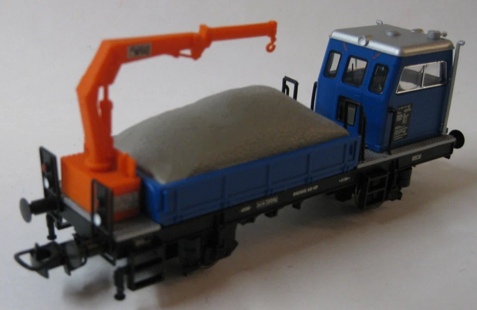 Liliput 216643 Conrad H0 Rottenkraftwagen OBW 10 mit Kran + Motor Epoche 4/5 OVP - Bild 3 von 4