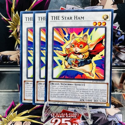 3x Yugioh Playset THE Star Ham DUAD-EN041 Common 1st Ed Near Mint
