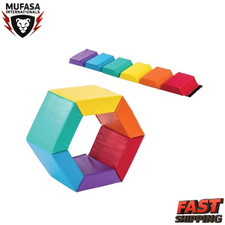 New Bounce Kids Tumbling Mat Gymnastics Folding Exercise Mat for Home  Gym