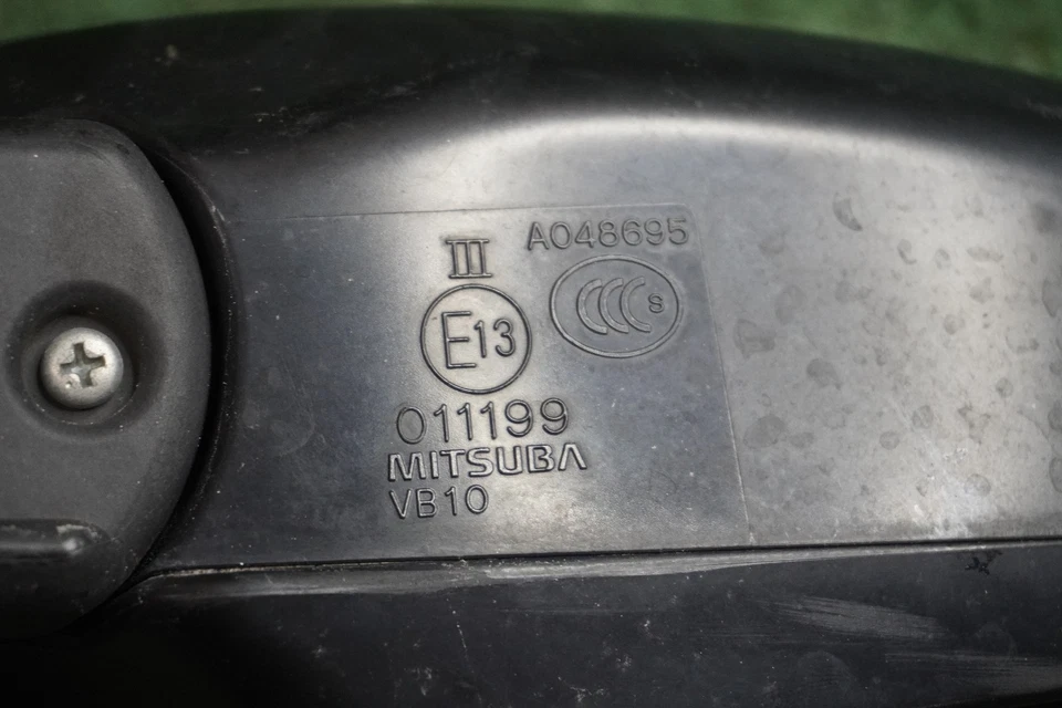 Espejo de puerta Subaru Impreza 2008 2009 2010 2012 2013 2014 OEM E13011199 Foto 3 de 4