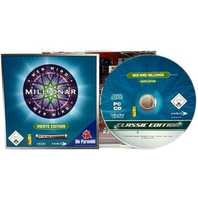 Wer wird Millionär PC Vierte Edition Classic Jewel Case Handbuch gereinigt