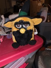 Vintage Furby Autumn Halloween Witch LimitedEd Tiger 1999 Parts Only Clean