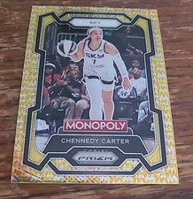 2024 Prizm Monopoly Chennedy Carter Gold Millionare Shimmer /500 Chicago Sky