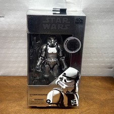Hasbro Star Wars Black Series Stormtrooper Carbonized 6  Action Figure Sealed