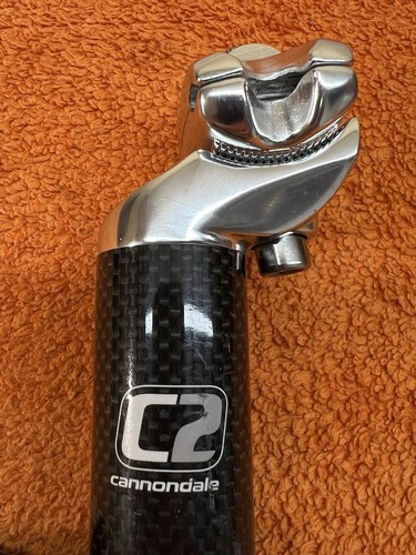 Cannondale Carbon Fiber C2 Seatpost 31.6mm x 260mm Seat Post Setback