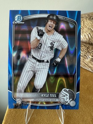 Kyle Teel 2025 Bowman Chrome #BCP-118 Chicago White Sox Nice Card To Collect!