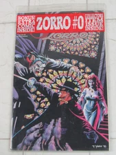 Dracula vs Zorro #2 Nov. 1993 Topps Comics Polybagged w/Zorro #0