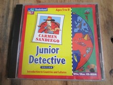 Carmen Sandiego: Junior Detective Edition PC CD-ROM WIN / MAC Educational