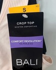 Bali X1J3 Comfort Revolution Microfiber Crop Bra Bralette 2 Pack Black Pink NWT — photo 6