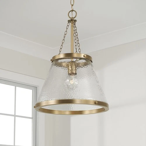 Capital Lighting 355312 Landon 15"W Pendant - Brass - Picture 5 of 6