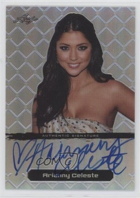 2011 Leaf Metal MMA Silver Prismatic 43/50 Arianny Celeste #BA-AC-1 Auto 0e5c
