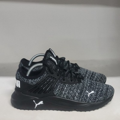 Puma Future Pacer Doubleknit Black/White Mens Size 9M