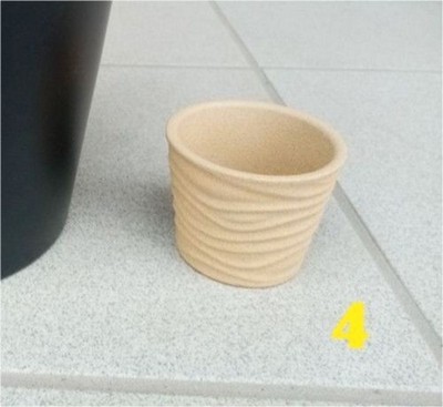 Blumentopf Übertopf Soendgen Keramik Sonora wüstengelb ø7cm h6cm