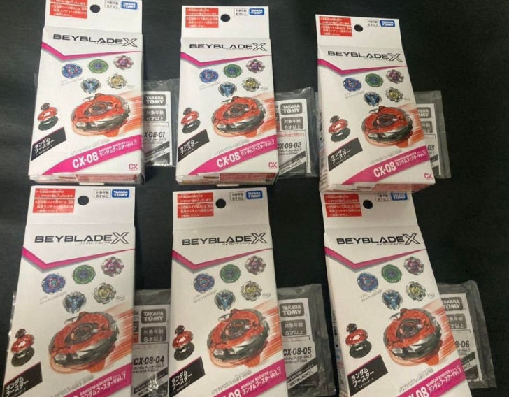 Beyblade X CX-08 Random Booster Vol.7 New Release 6 Types