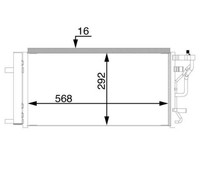 Mahle Kondensator Klimaanlage Ac 71 000S FüR Hyundai I30 Pde Pd Pden Fastback 6