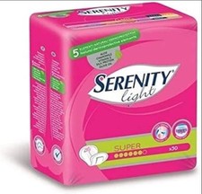 240 Serenity Light Super (6 Gocce)  Assorbenti Donna 8 conf da 30 pz