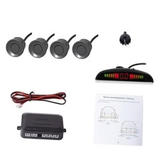 Car Auto Vehicle Reverse Backup Radar System with 4 Parking Sensors Distance