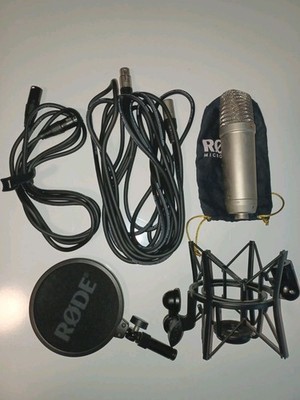 RØDE NT1-A Studio Condenser Microphone Bundle. Open Box Tested 