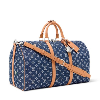 NEW Louis Vuitton Monogram Keepall 50 Bandouliere Shoulder Bag