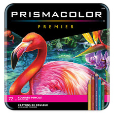 Set of 72 - Prismacolor Premier Colored Pencils, Assorted Colors