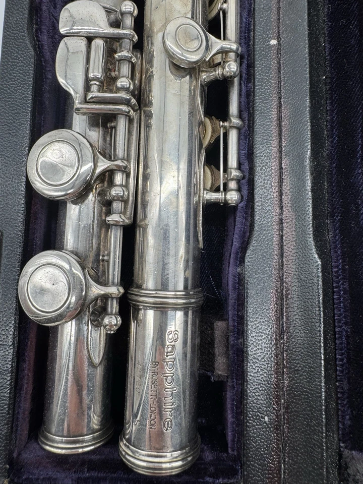 Sapphire by Rosetti London Querflöte – versilbert – inkl. Etui – gebraucht - Bild 2 von 4