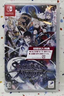Samurai Maiden Nintendo Switch game 2022 English Chinese Japanese