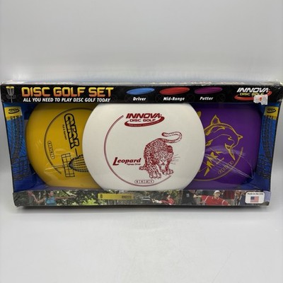 Innova Disc Golf 3 Piece Set Driver Mid-Range Putter Made in USA New Sealed