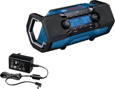 Bosch Professional 18V System Akku Baustellenradio GPB 18V-2 SC (Empfang &uuml;ber