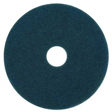 3M 5300 Scrubbing Pad, 16 In, Blue, Pk5