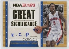 2014 NBA Hoops Great SIGnificance Gold /10 Kentavious Caldwell-Pope #2 Auto 2b6