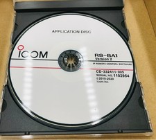 ICOM RS-BA1 V2.50 Version 2 Remote Control Radio Software Latest Release 2025