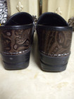 Dansko Brown Leather Professional Clog Slip On Comfort Shoe Women sz 37  6.5 - 7 — photo 8