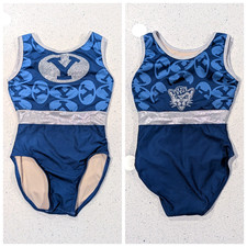 OFFICIAL BYU Brigham Young University COLLEGE gymnastic Leotard Medium VERY RARE