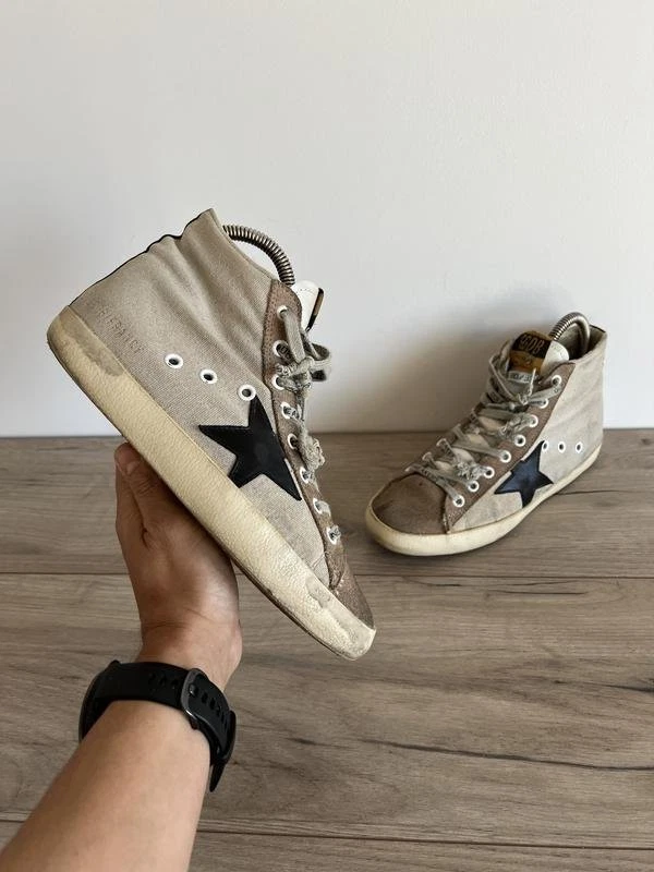 Women Golden Goose Boots Beige Suede 36 - Bild 1 von 4