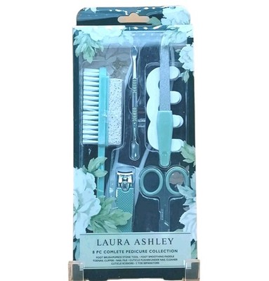 Laura Ashley 8 Pc. Complete Pedicure Collection