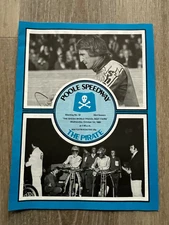 poole speedway programme october 1st 1980 - sheba world travel best pairs