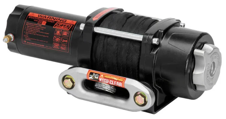 QuadBoss 3500lb Winch (Synthetic Rope) 608703 qbs608703 - Image 3 of 4