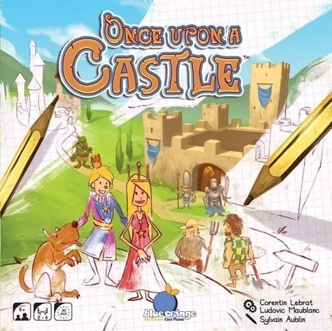 Jeux de société Once Upon A Castle jeu de dés et de dessin pour enfant