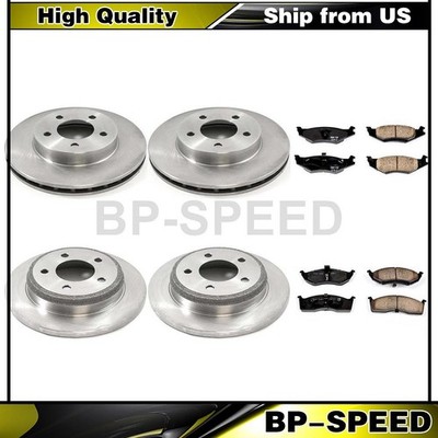 Brake Pads & Rotors Fits 1993 Eagle Vision 1994 Eagle Vision