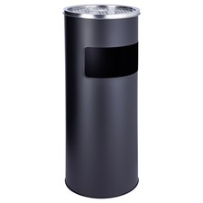 Produktbild - B-Ware 30L Standaschenbecher Eimer Aschenbecher Müllleimer Ascher schwarz Tonne