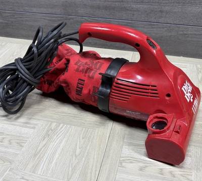 #ad 8230 Dirt Devil ULTRA Handheld Vacuum Cleaner Red Bagged Tested No Hoses $35.00