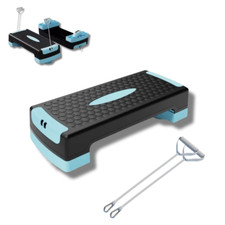 STEPPER AEROBICA PEDANA STEP REGOLABILE 2 LIVELLI CARDIO FITNESS YOGA PALESTRA