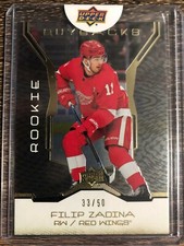 Filip Zadina 2019-20 UD Buybacks GOLD Rookie SP #33/50 C'D #41