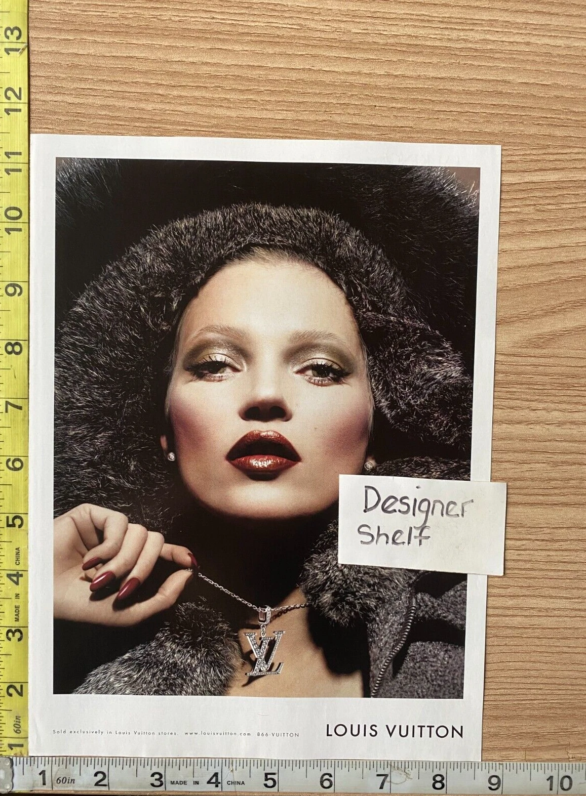 LOUIS VUITTON（LV） Kate Moss per Louis Vuitton Collane Stampa Scena Pubblicità