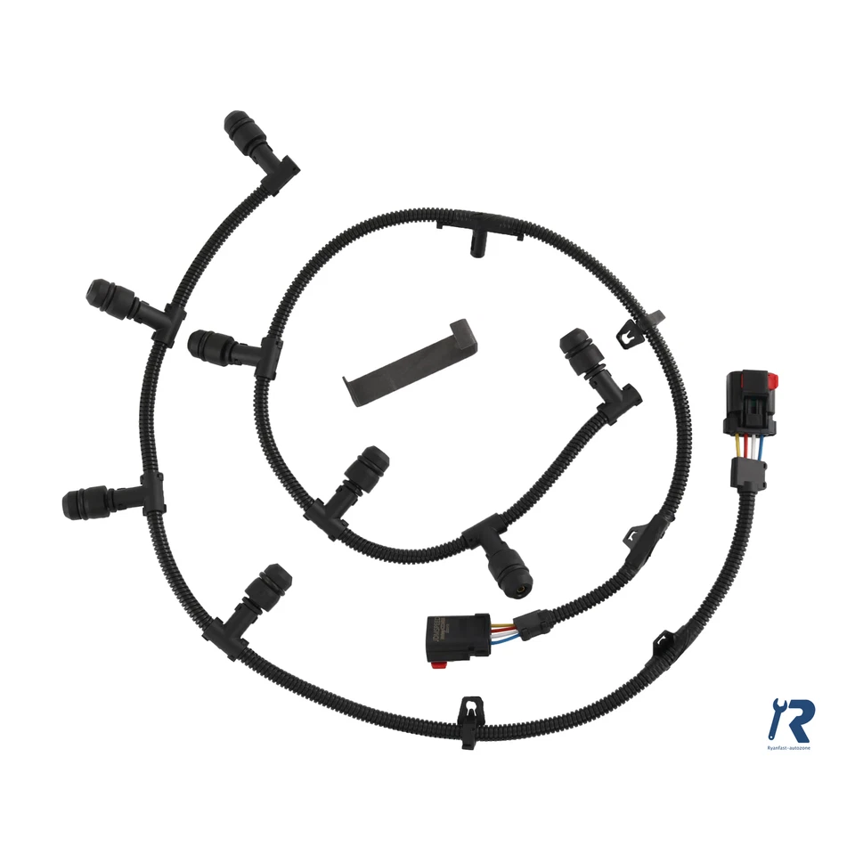 Arnés bujías incandescentes 8 ZD-13+2 izquierda+derecha apto para Ford F250 2004-2007 Foto 4 de 4