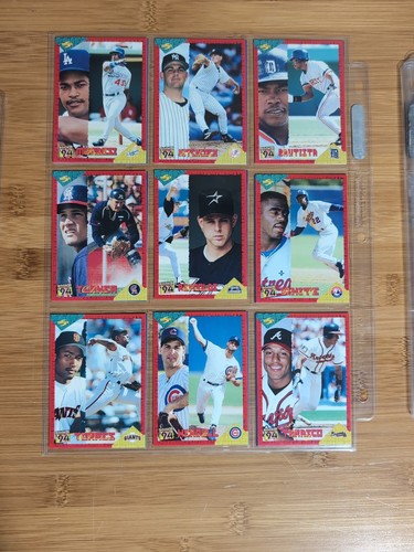 1994 Score Baseball Rookie & Traded Complete 165 Card Set - Picture 9 of 18