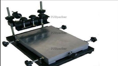 Solder Paste Printer Manual 440X320MM New M Size Smt Stencil Printer Pcb