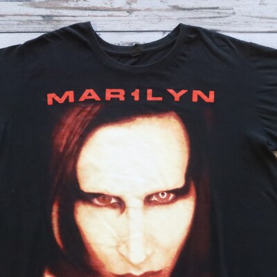 Vintage Marilyn Manson Bigger Than Satan Tee Tshirt Size XL | eBay