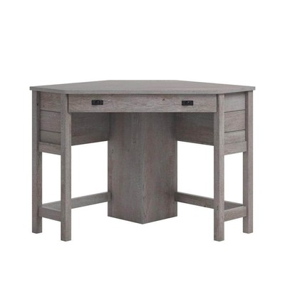 SAUDER Corner Computer Desk 45.906'' Engineered Wood With Drawers Mystic Oak